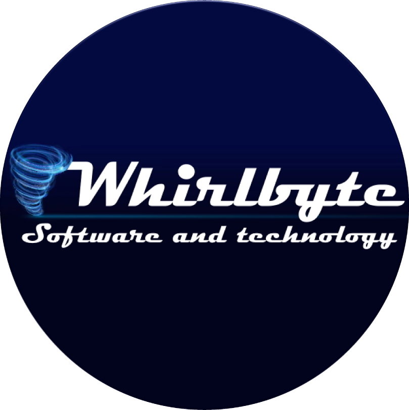 Whirlbyte logo round